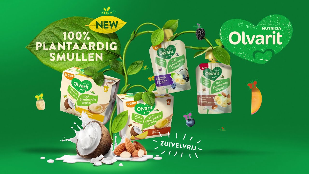 Danone Olvarit plant-based early life nutrition