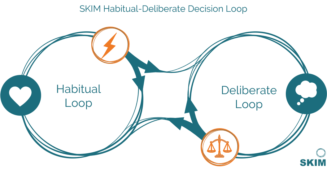 SKIM Loop FINAL da Decisão Deliberada Habitual