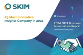 SKIM named top 3 most innovative insights company in 2024