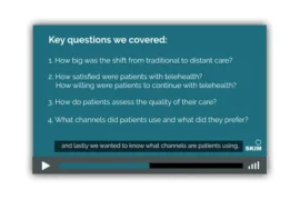 [VIDEO] Impact of digital healthcare on the patient experience